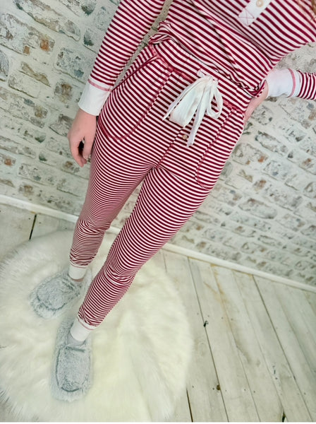 Striped Pajama Set