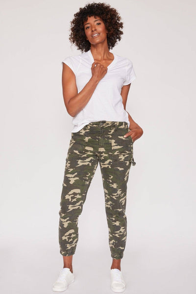 Missy Camo Jogger With Elastic Hem