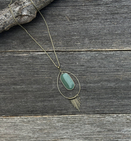 Valerie Green Aventurine Teardrop